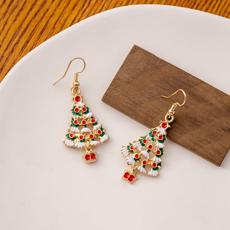 Adorable Christmas Tree Earrings