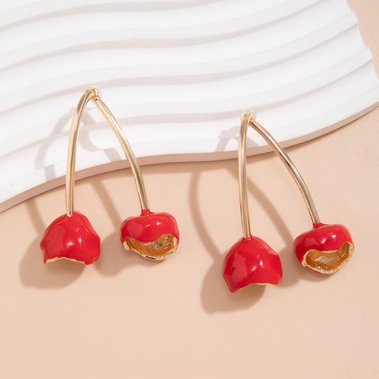 Beautiful Cherry Earrings